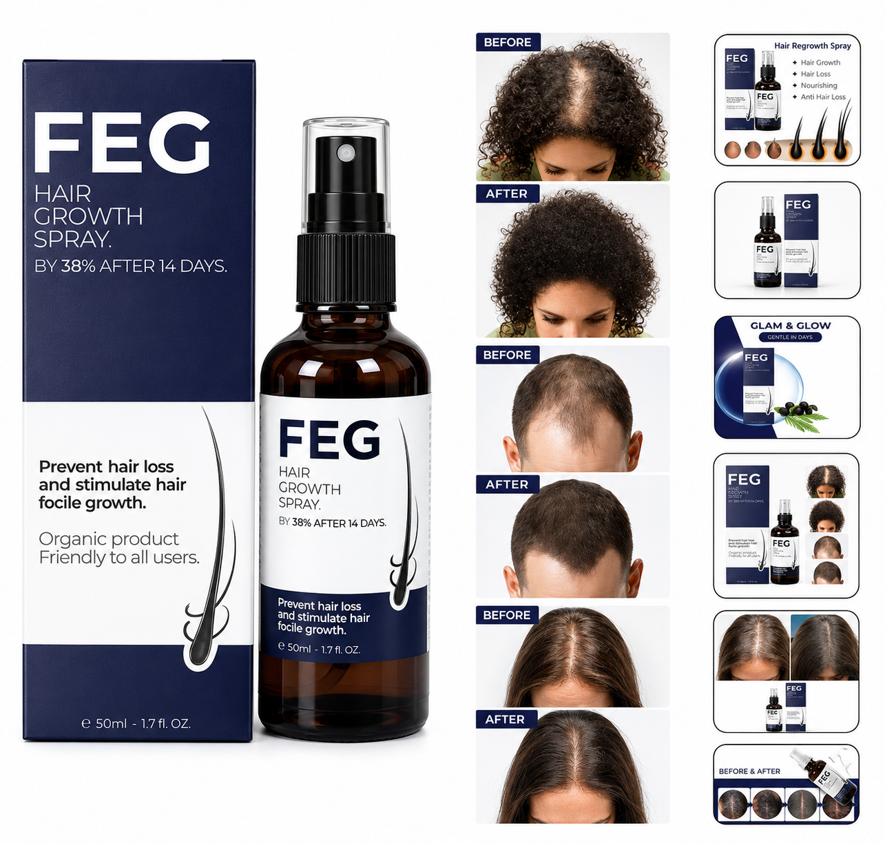 FEG Hair Growth Spray