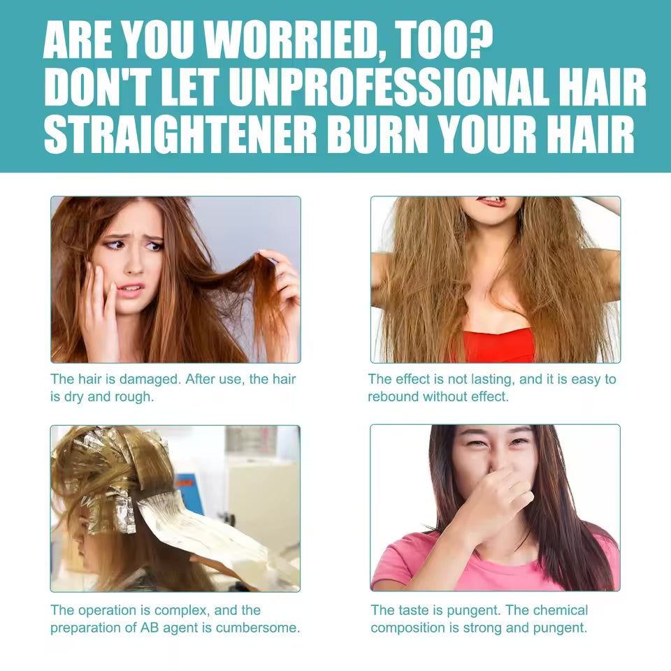 Hair Straightening Cream – Smooth, Sleek & Frizz-Free Hair